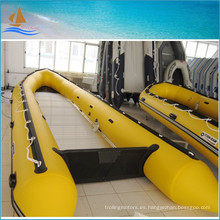 Barcos de PVC Color amarillo chaming para barcos de pesca alta calidad y baratos de venta